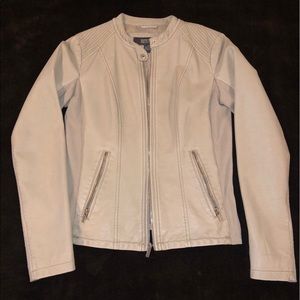 Kenneth Cole Reaction faux leather jacket